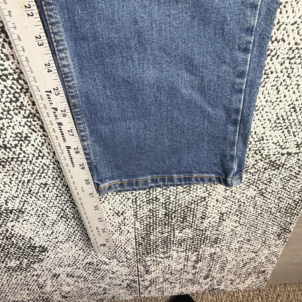 Levis 514‎ Straight Leg Blue Jeans Mens 40 X 32 (FITS 40 X 31) Classic Denim